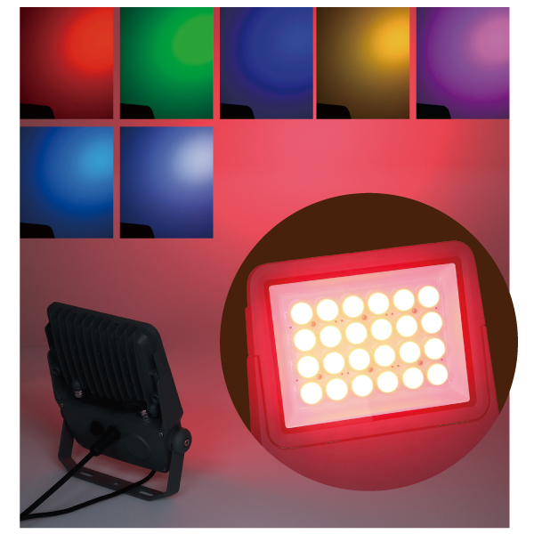 LEDプロジェクションライト（投照器・同期型） - （ライトアップ用 