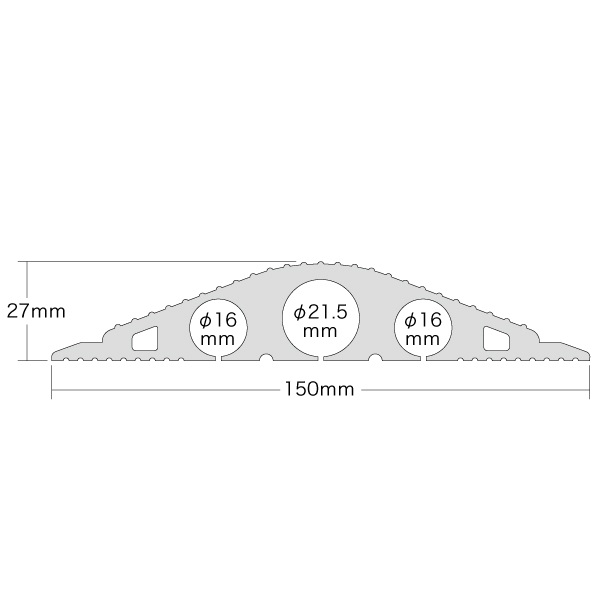 ソフトカラープロテクター透明 - （ケーブル保護収納｜ケーブル