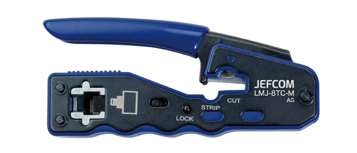 モジュラー圧着工具（貫通タイプ） LMJ-8TC-M